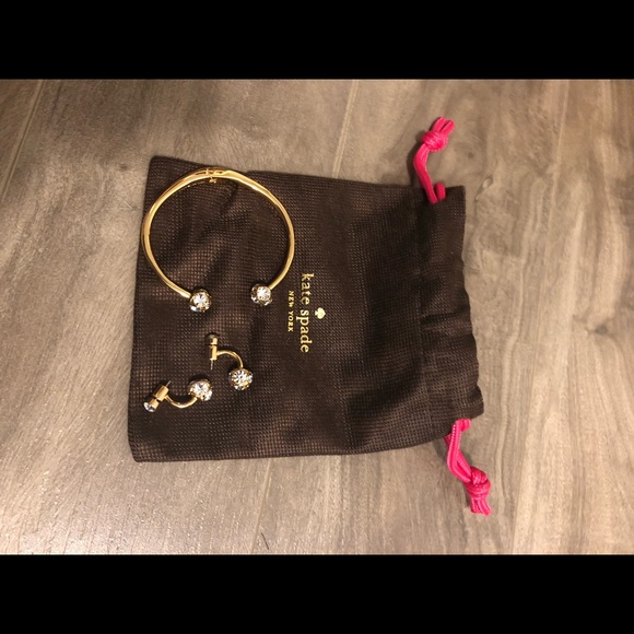 Bracelet and earrings (set)